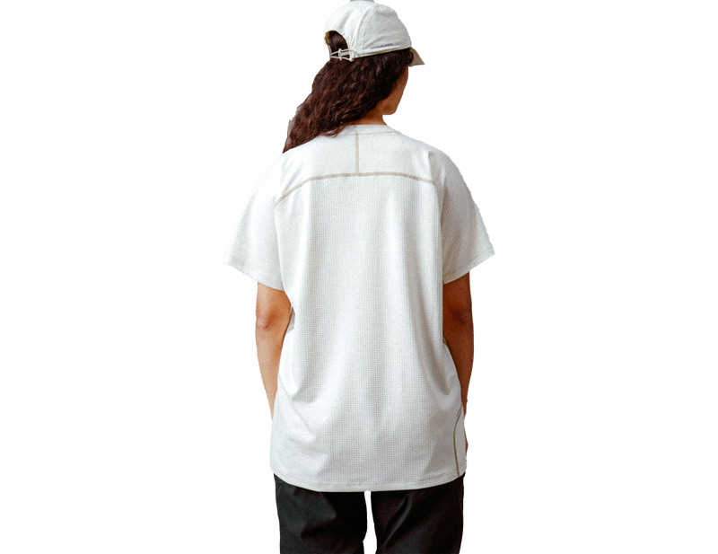 Endura Short Sleeve Corner Shirt in Whisper White-3