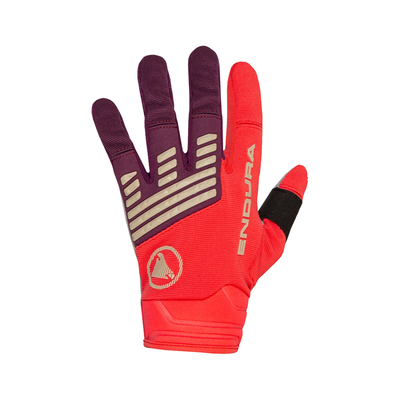 Balfes Bikes Endura Singletrack Glove in Pomegranate | Free postage over £30, £10 off first order, price match & 0% finance.