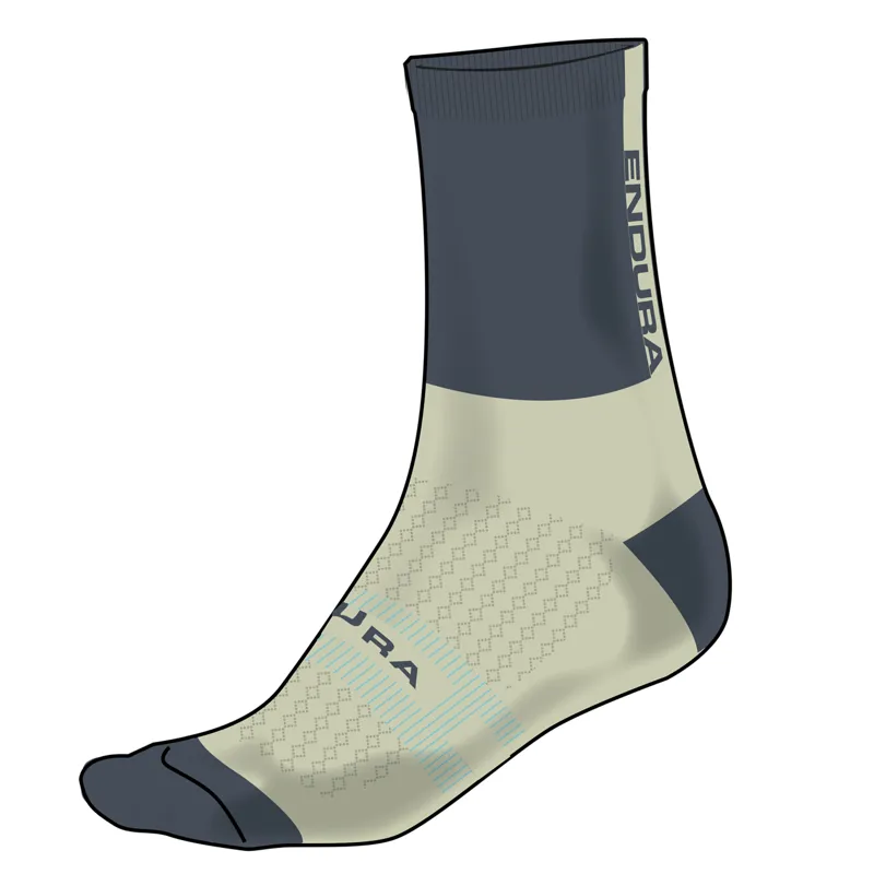 Endura BaaBaa Merino Winter Cycling Socks in Grey