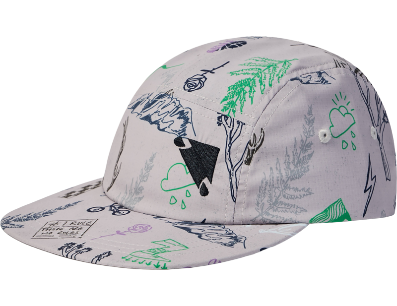 Endura 5-Panel Cycling Cap in Grey