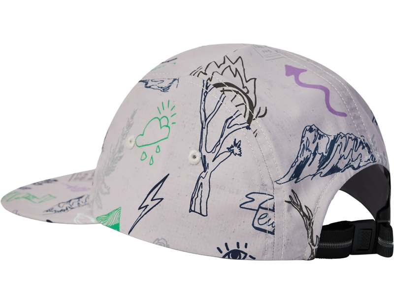 Endura 5-Panel Cycling Cap in Grey-1