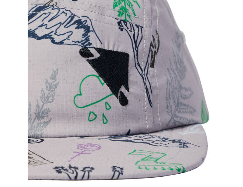 Endura 5-Panel Cycling Cap in Grey-3