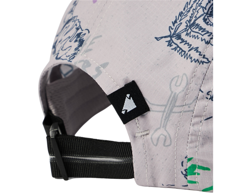 Endura 5-Panel Cycling Cap in Grey-2