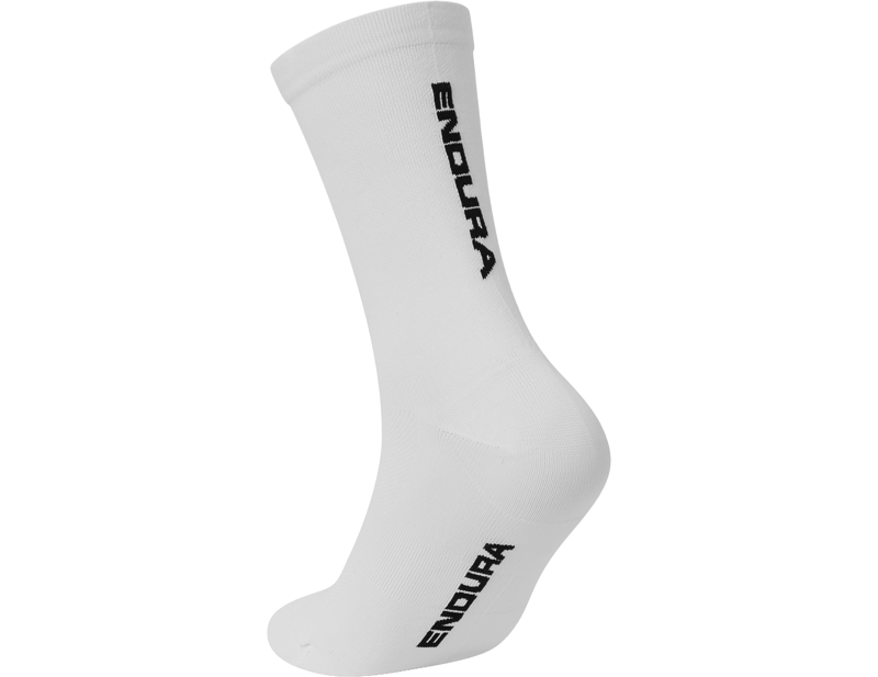Endura Pro SL Power Cycling Socks in White-1
