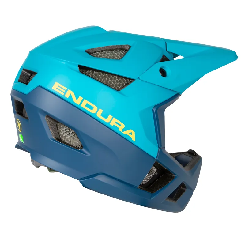 Endura MT500 Full Face Helmet in Atlantic Blue-1