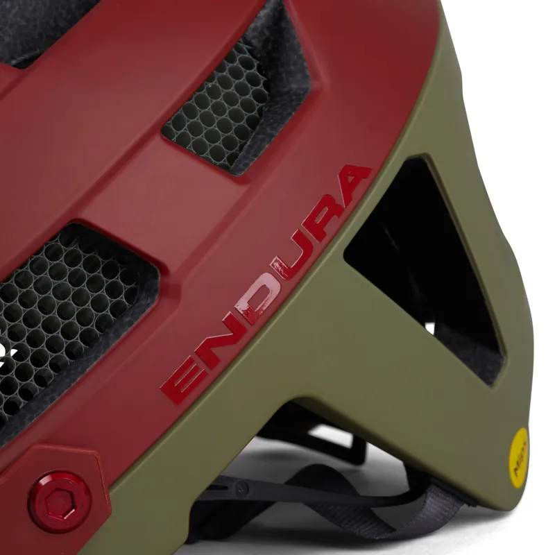 Endura SingleTrack MIPS Helmet in Brick Red-3