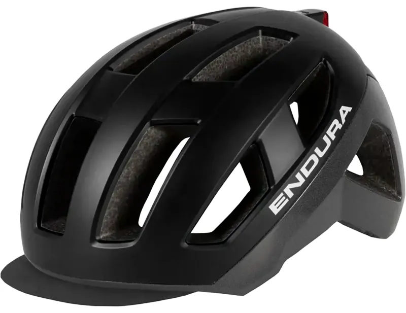 Balfes Bikes Endura Urban Luminite Adults Cycling Helmet in Black | Free postage over £30, £10 off first order, price match & 0% finance.