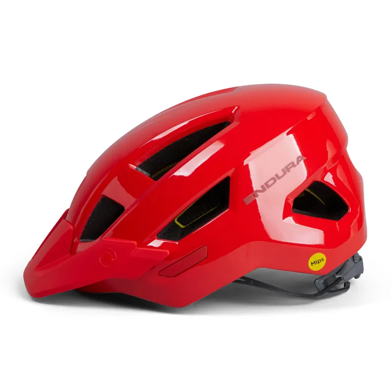 Endura Hummvee Mips Helmet in Flame Red-1