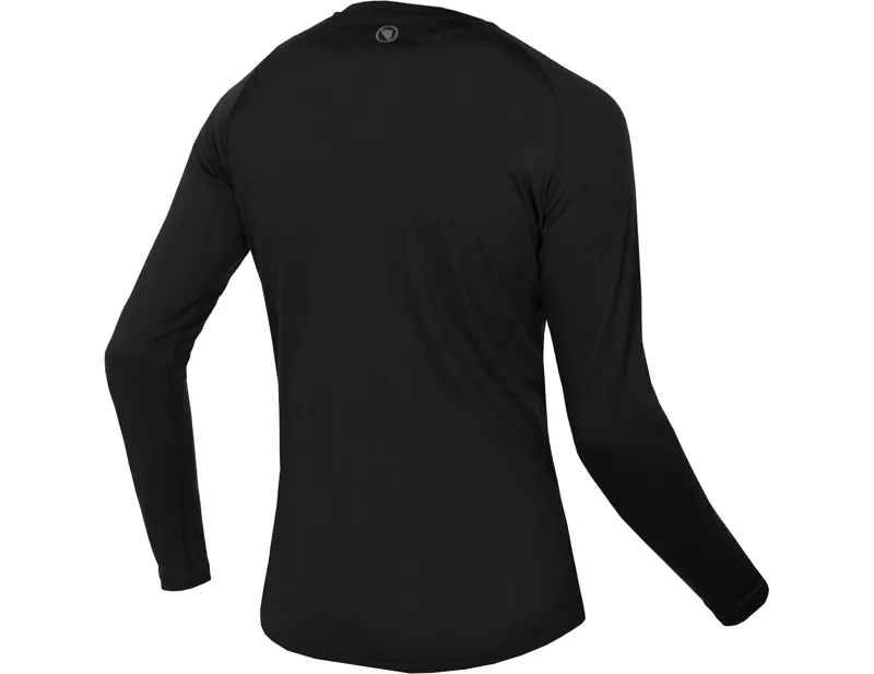 Endura BaaBaa Blend Long Sleeve Baselayer in Black-1