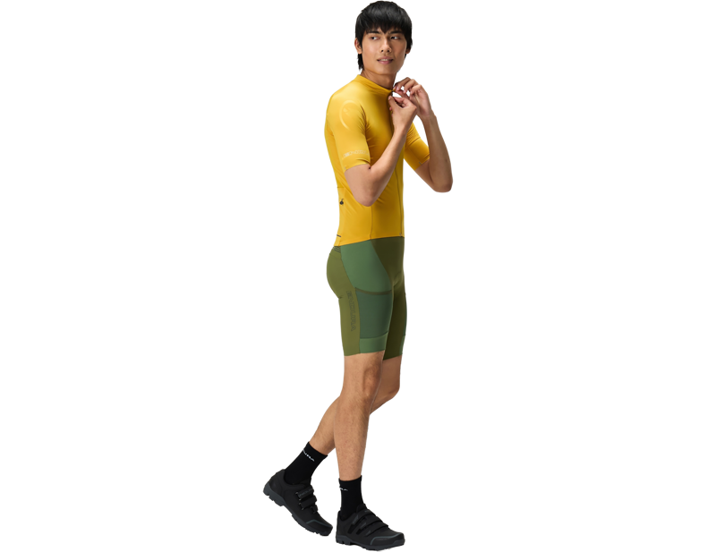 Endura Pro SL Short Sleeve Jersey in Mustard Yellow-2