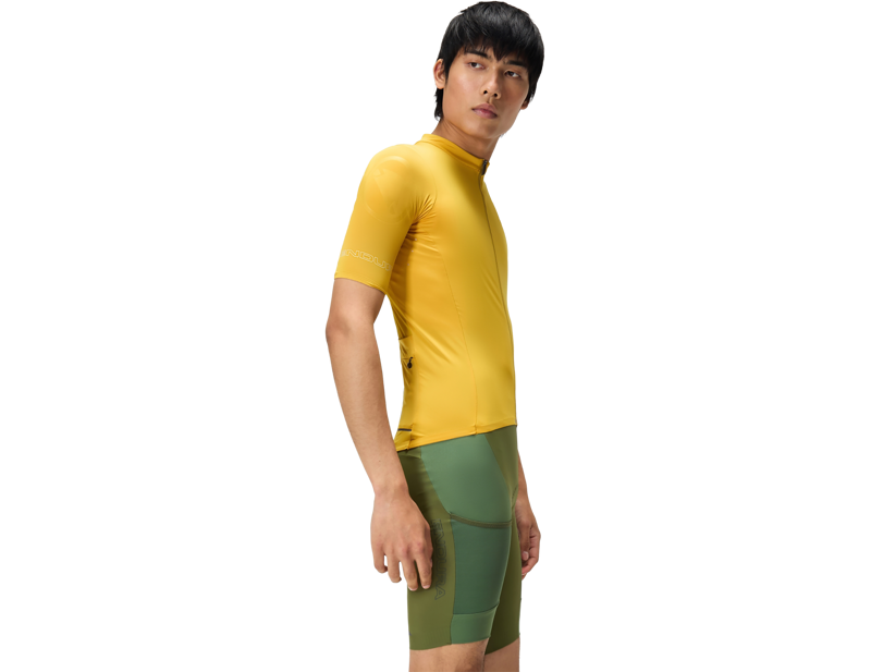 Endura Pro SL Short Sleeve Jersey in Mustard Yellow-4