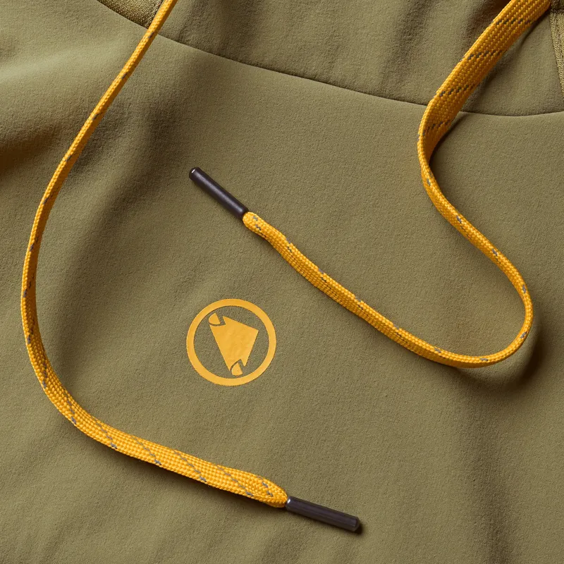 Endura Trailster Tech Hoodie in Tweed Green-2