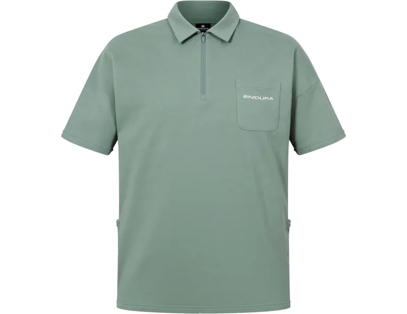 Endura Forty1Thirty Polo Shirt in Loch Green