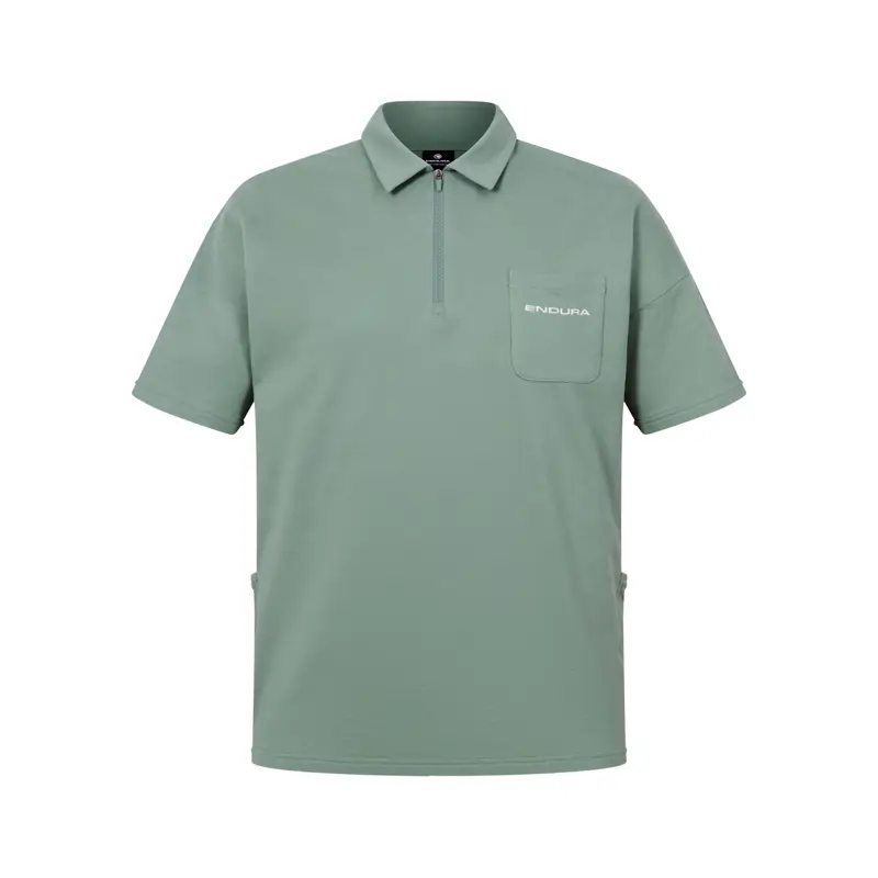 Balfes Bikes Endura Forty1Thirty Polo Shirt in Loch Green | Free postage over £30, £10 off first order, price match & 0% finance.