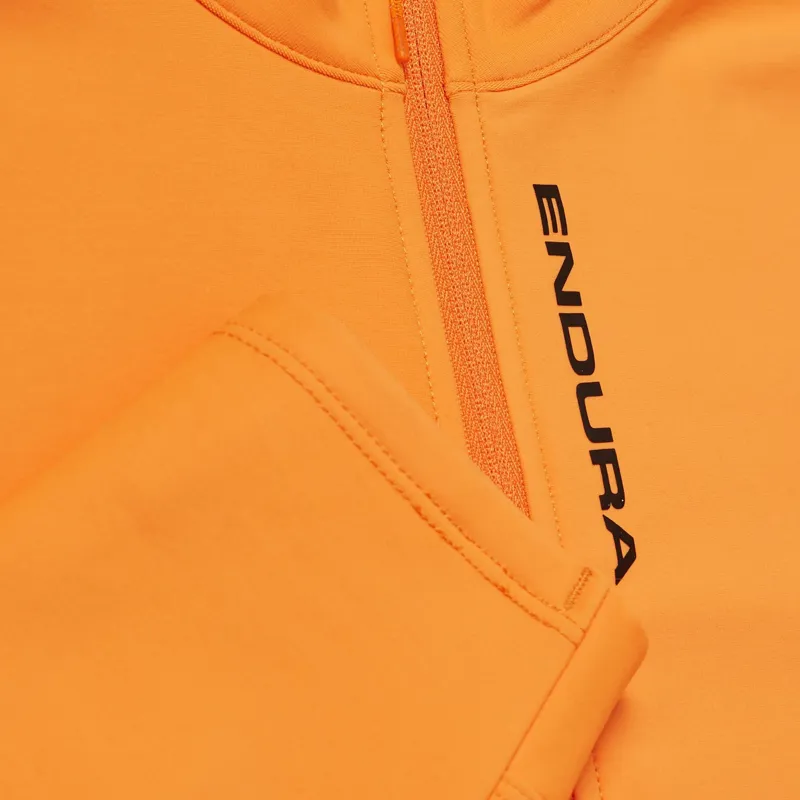 Endura Loop Ride L/S Jersey in Orange-4