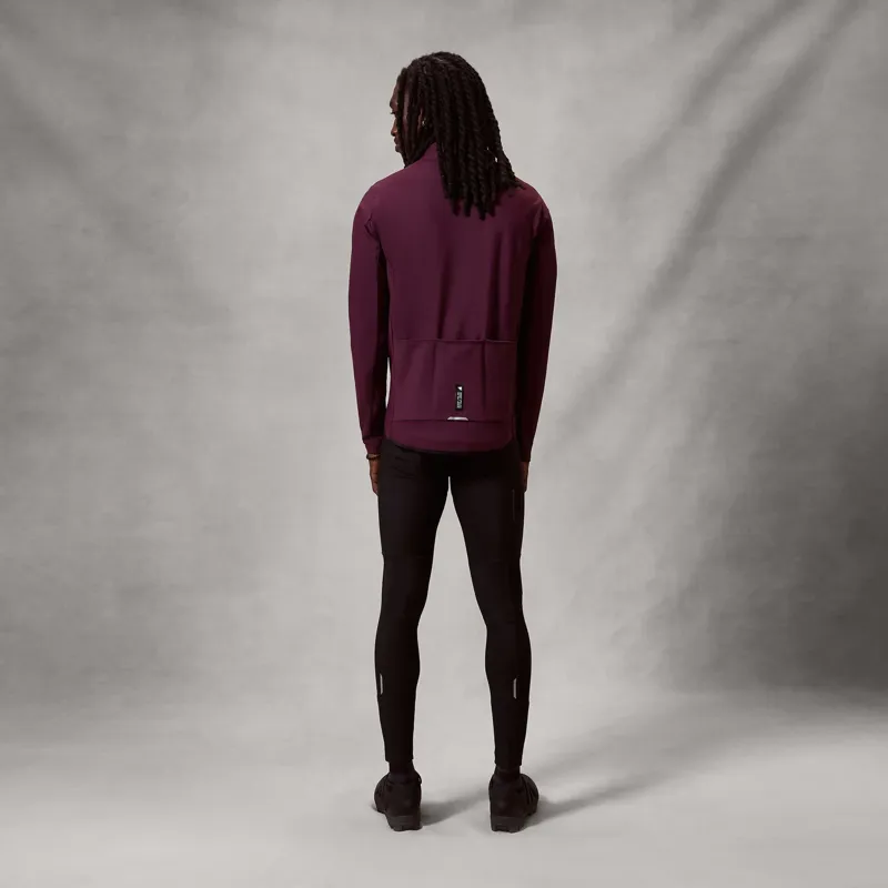 Endura Loop Ride L/S Jersey in Black Cherry-6