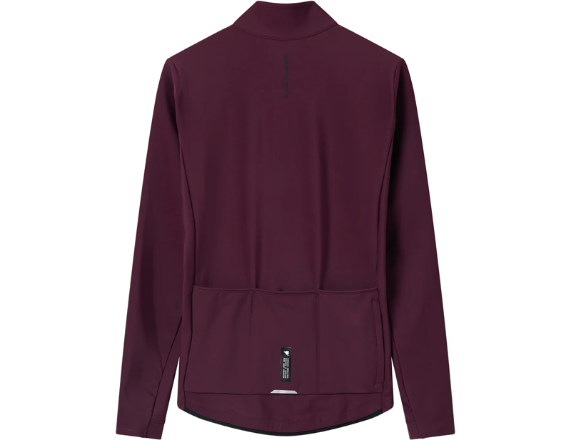 Endura Loop Ride L/S Jersey in Black Cherry-1