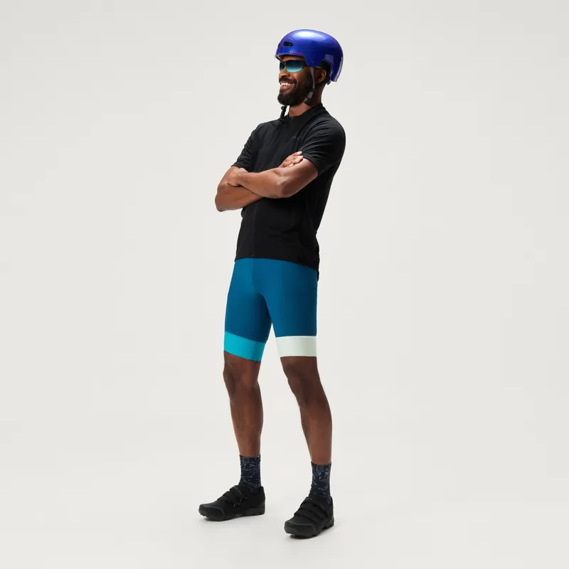 Endura Loop Bibshort in Barra Blue-4