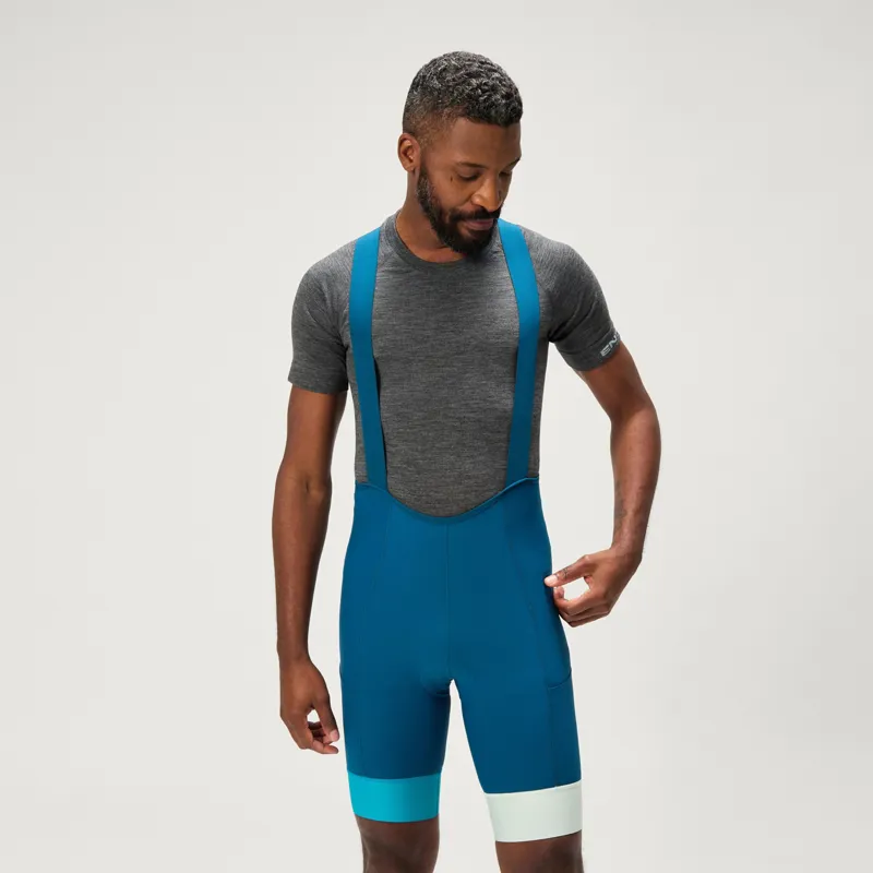 Endura Loop Bibshort in Barra Blue-2