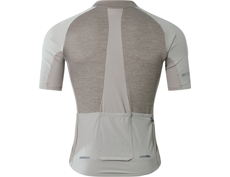 Endura GV500 Reiver Short Sleeve Jersey in Fossil-1