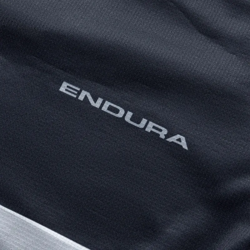 Endura CORE Printed Long Sleeve Jersey in Black-3