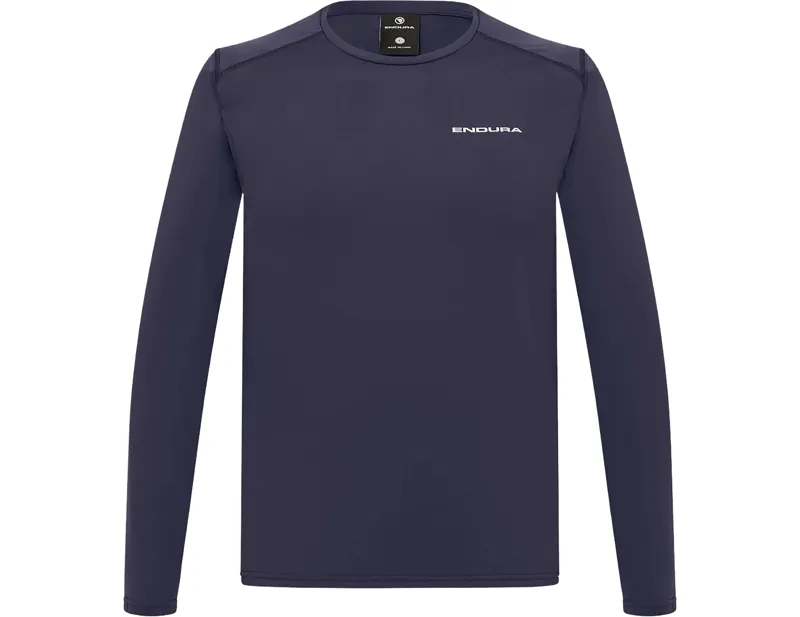 Endura Loop L/S Tech Tee in Carbon Grey