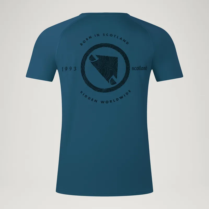 Endura Loop Short Sleeve Tech Tee in Barra Blue-1