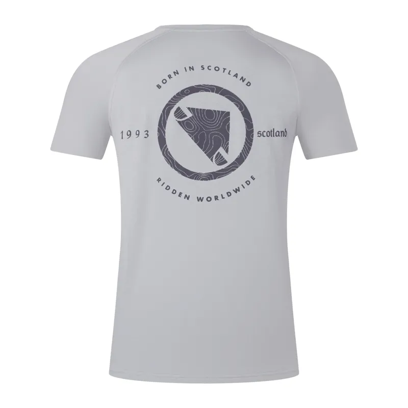 Endura Loop Short Sleeve Tech Tee in Dreich Grey-1