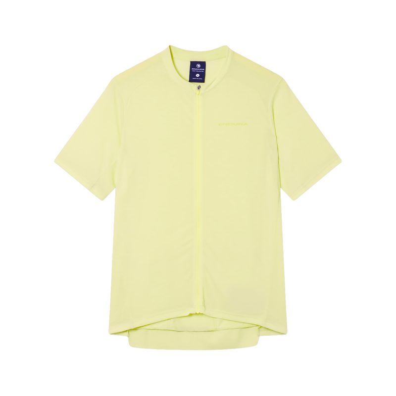 Balfes Bikes Endura Loop S/S Zipped Cycling Jersey in Oil Seed | Free postage over £30, £10 off first order, price match & 0% finance.