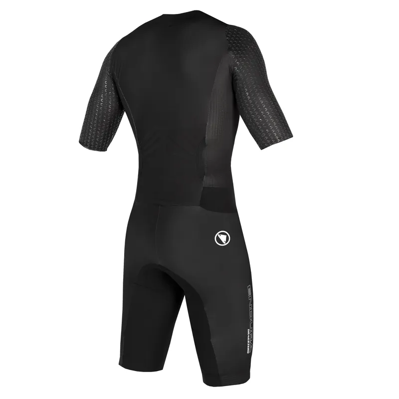 Endura QDC D Short Sleeve Tri Suit II with SST in Black-1