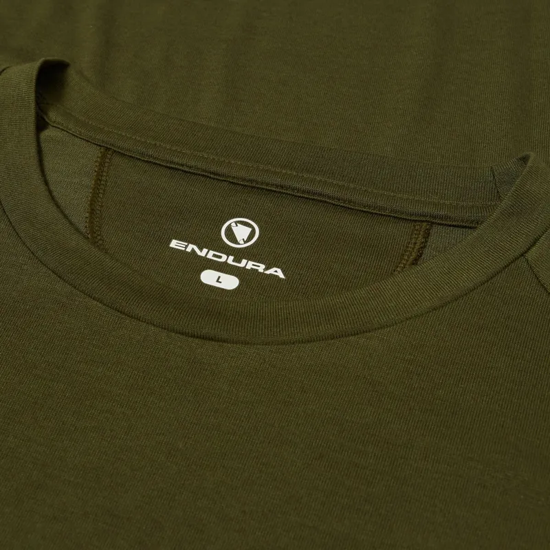 Endura Womens Baabaa Blnd L/S Base Layer in Green-2