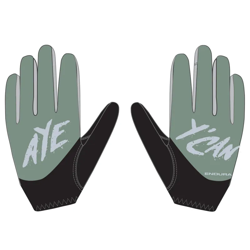 Endura Women's Hummvee Lite Icon Gloves in Green-4