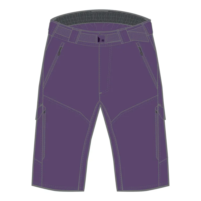 Endura Women's Hummvee Short with Liner in Heather