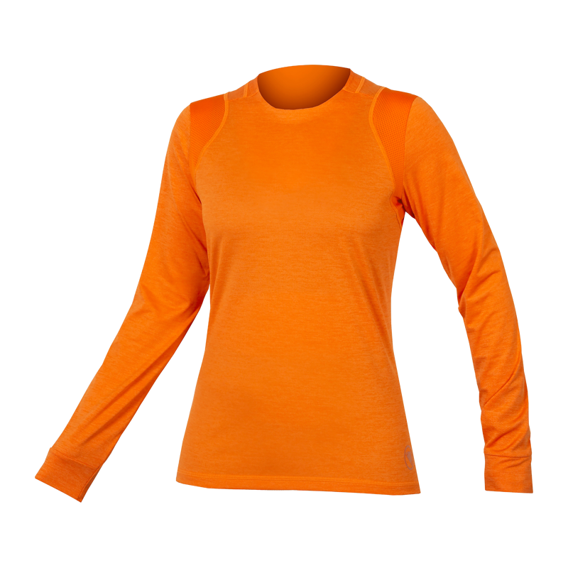 Balfes Bikes Endura Women's Singletrack Long Sleeve Jersey in Harvest | Free postage over £30, £10 off first order, price match & 0% finance.