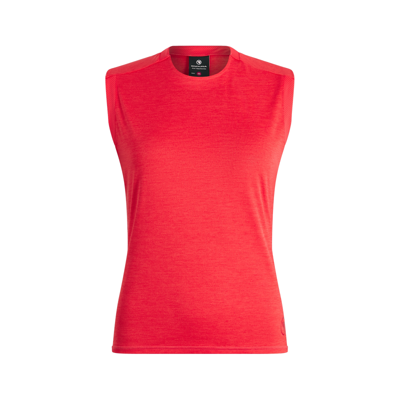 Balfes Bikes Endura Women's Singletrack Tank Top in Pomegranate | Free postage over £30, £10 off first order, price match & 0% finance.