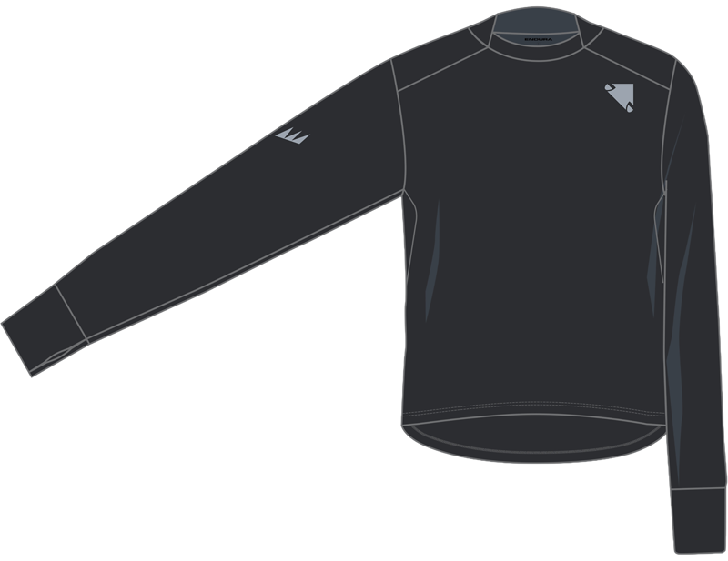 Endura Women's Alltrack Rout Cycling Fleece in Black
