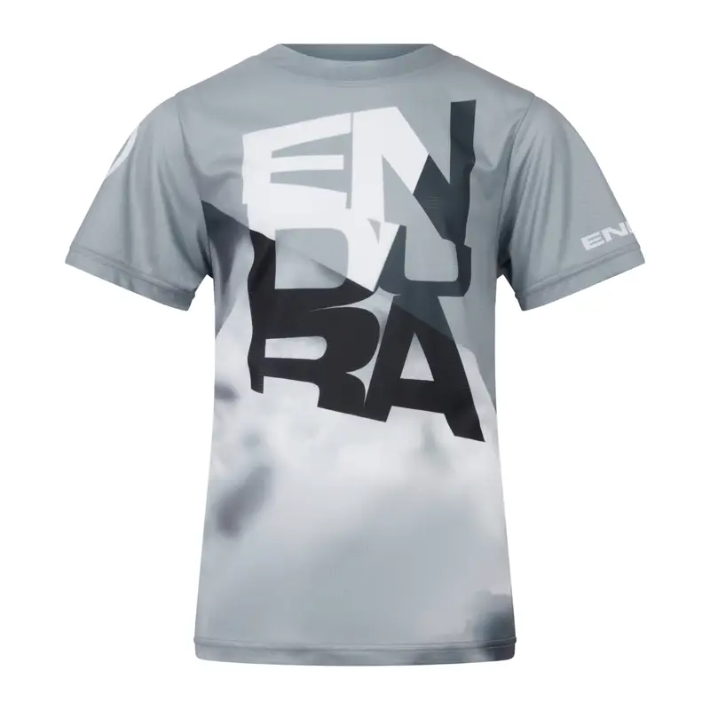 Balfes Bikes Endura Kids SingleTrack Core Tee in Dreich Grey | Free postage over £30, £10 off first order, price match & 0% finance.