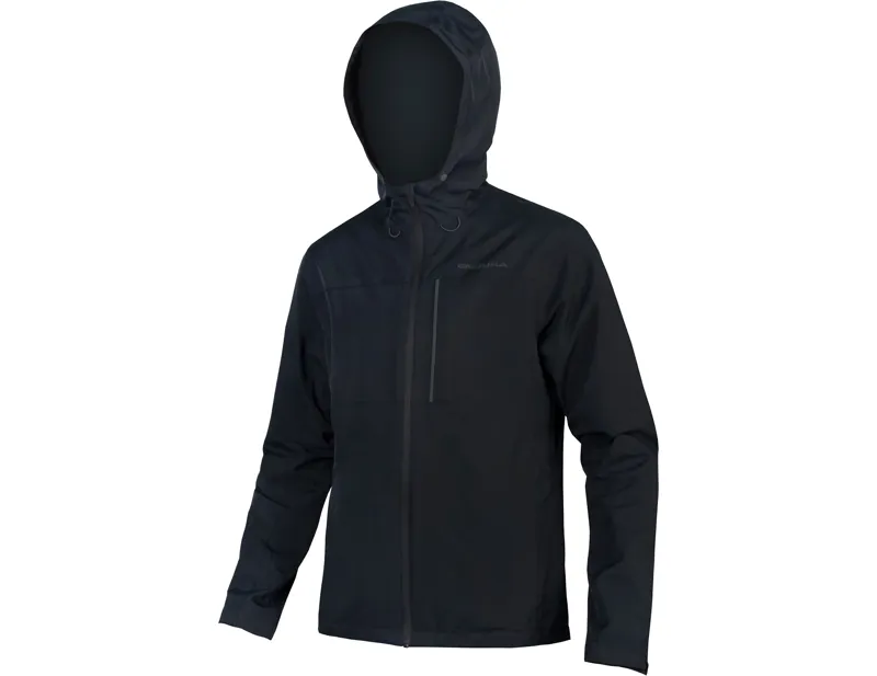 Endura Hummvee Waterproof Hooded Jacket in Black 