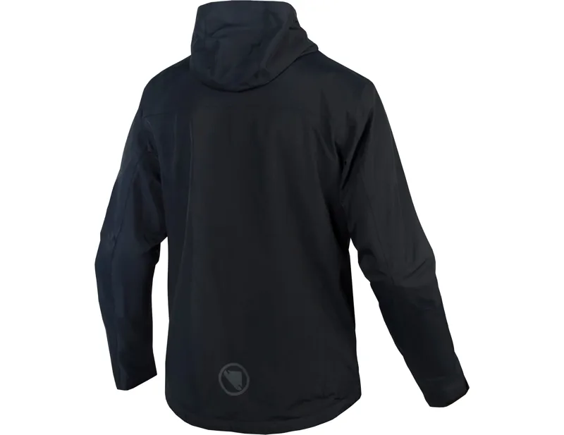 Endura Hummvee Waterproof Hooded Jacket in Black -1