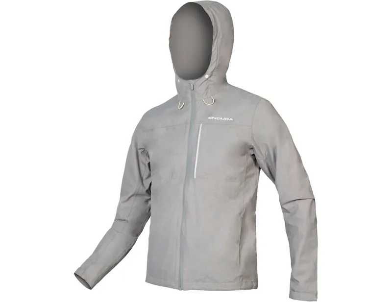 Endura Hummvee Waterproof Hooded Jacket in Fossil 