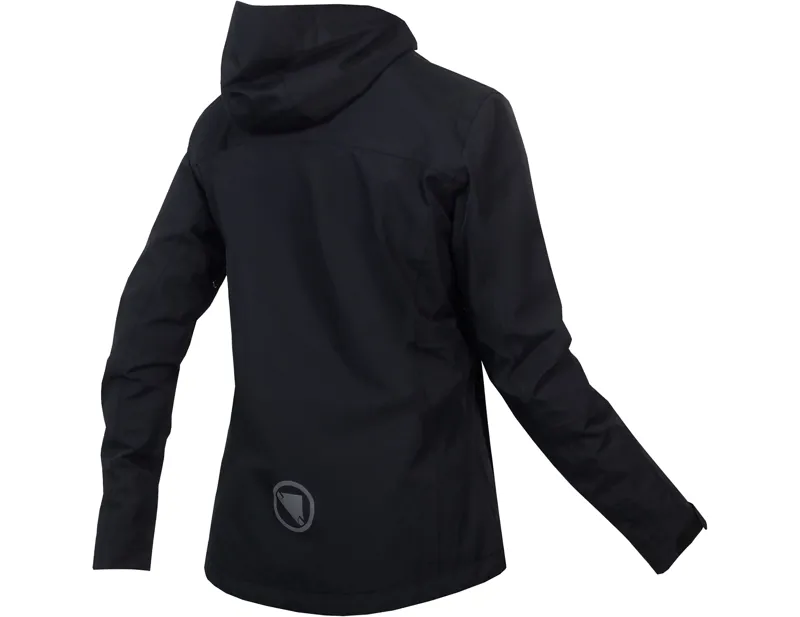Endura Women's Hummvee Waterproof Hooded Jacket in Black -1