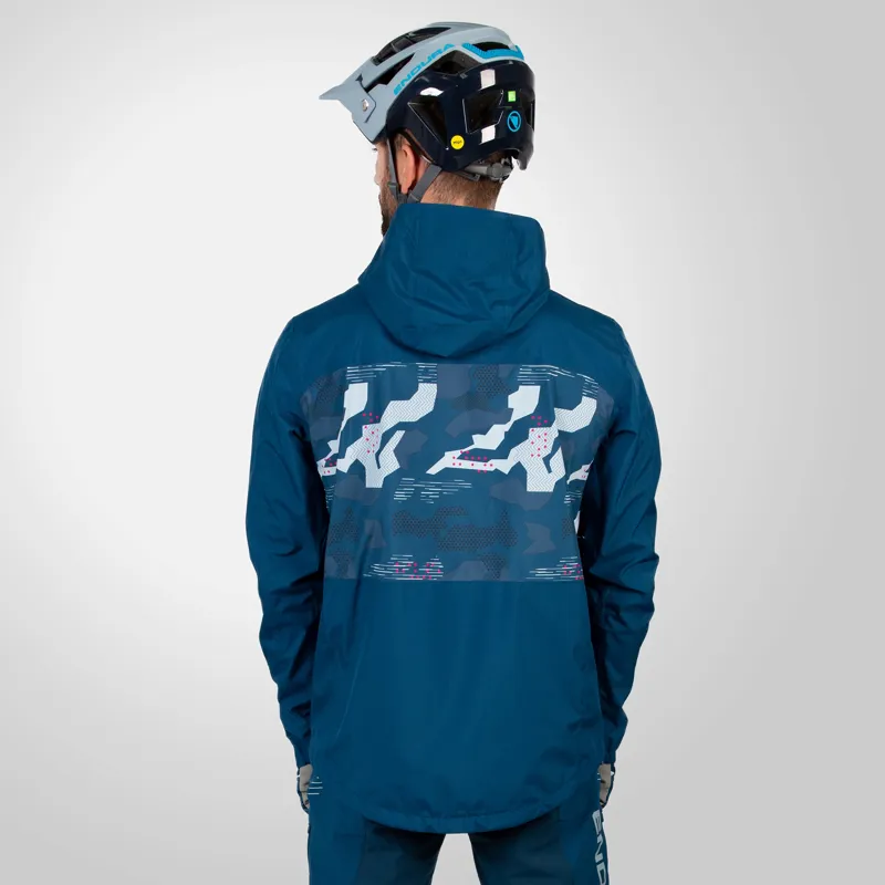 Endura SingleTrack Jacket II in Blueberry-3