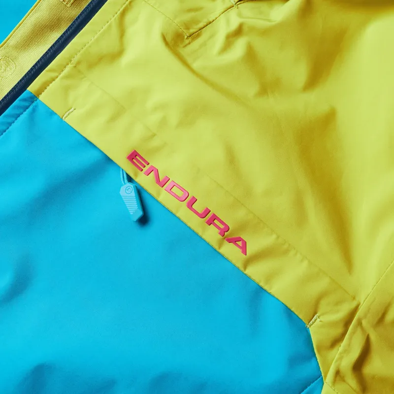 Endura SingleTrack Jacket II in Lime Green-2