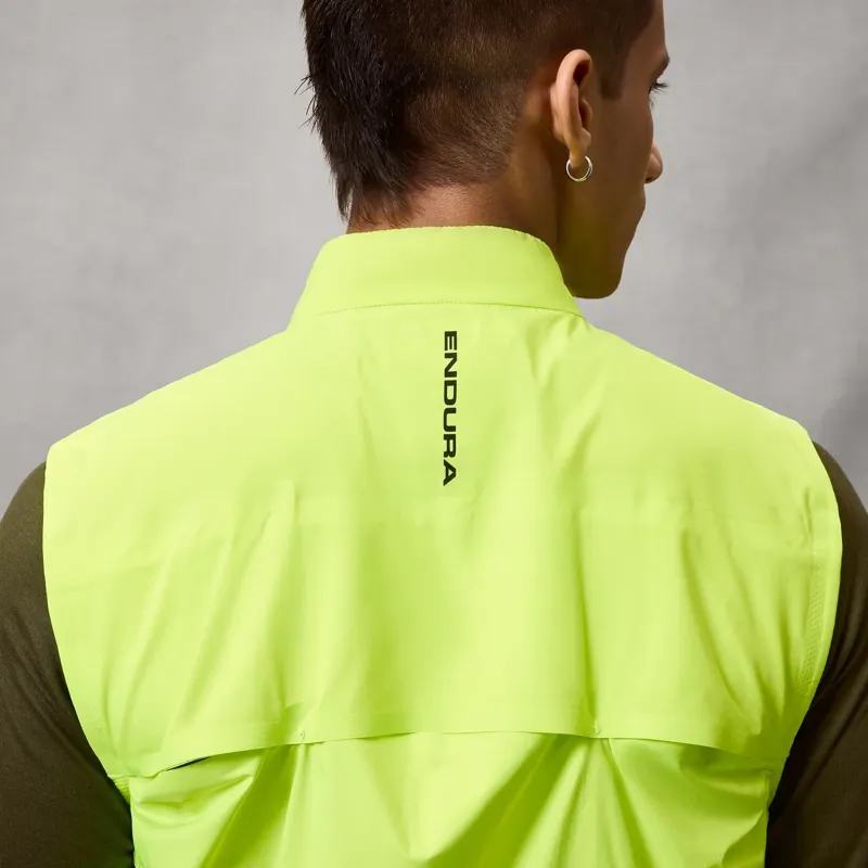 Endura Loop Rout Gilet in Yellow /  After Glow-9
