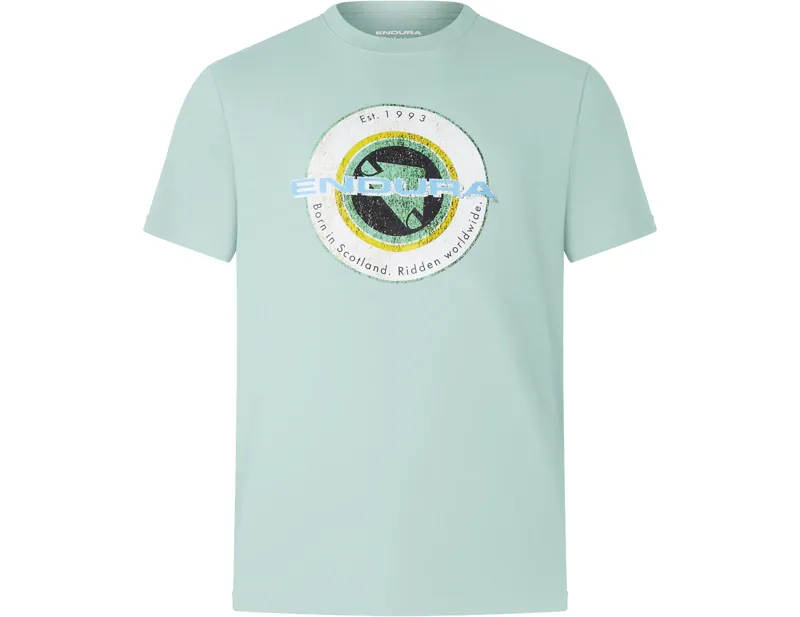 Balfes Bikes Endura Heritage Icon Graphic Tee in Sage Green | Free postage over £30, £10 off first order, price match & 0% finance.
