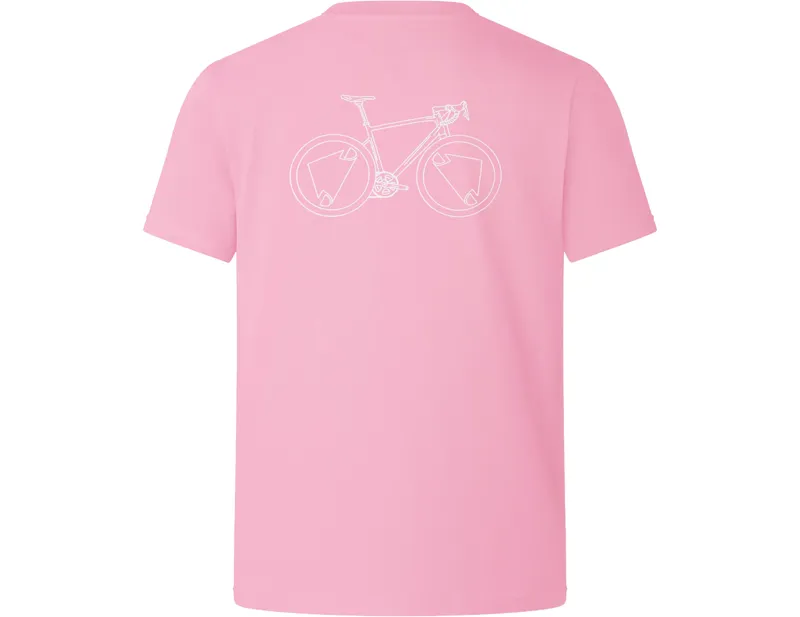 Endura Pedal Power Graphic Tee in Pink Thrift-1