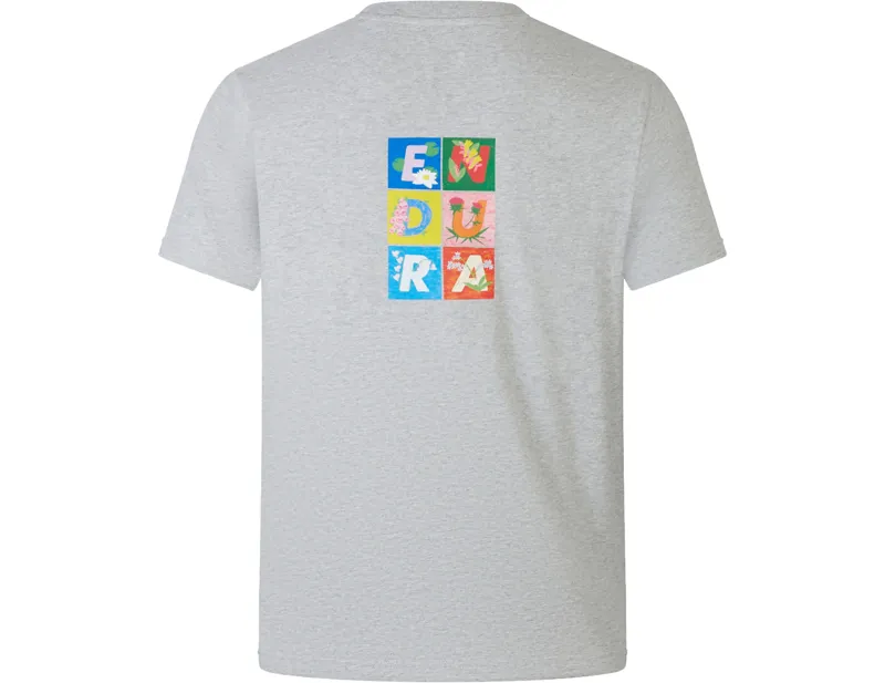 Endura Pedal Power Graphic Tee in Wildflower Grey-1
