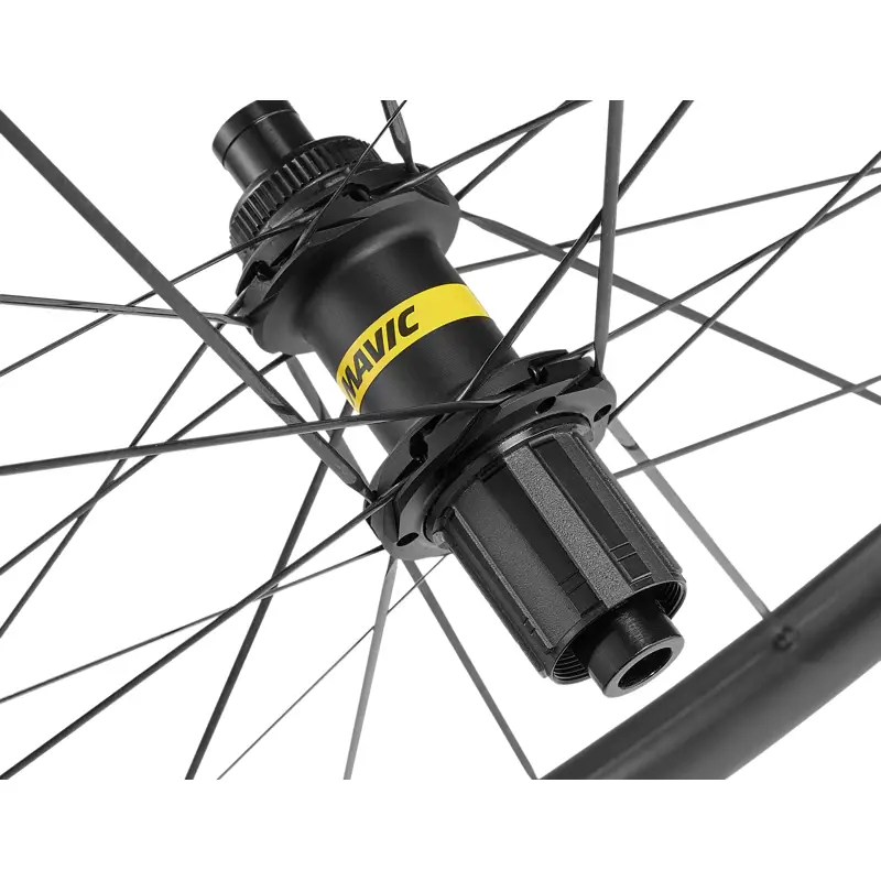 Balfes Bikes Mavic Cosmic SLR 32 700c Center Lock N3W Rear Wheel in Black | Free postage over £30, £10 off first order, price match & 0% finance.