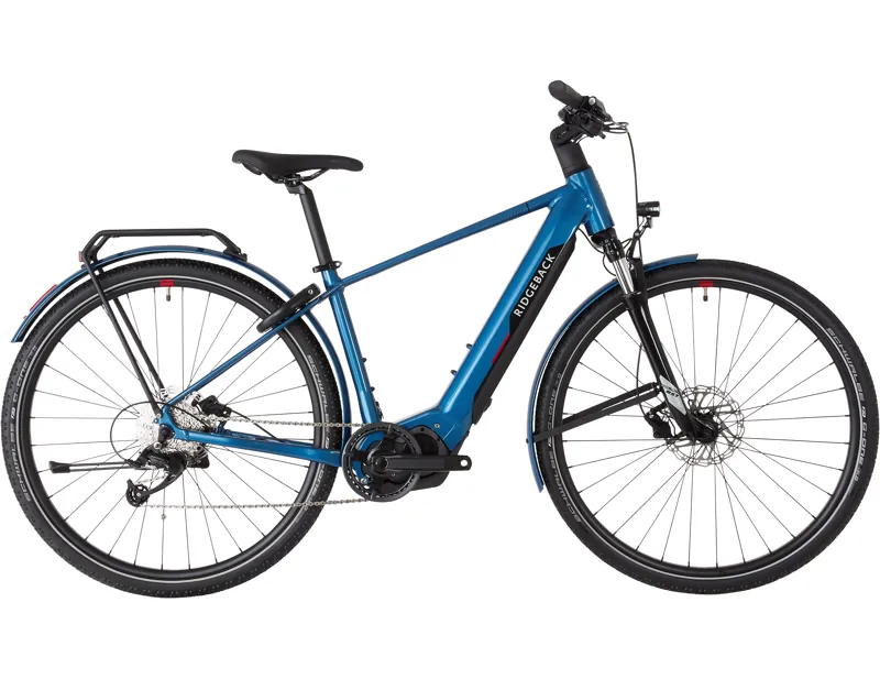 Ridgeback X-Large Advance 2 Electric Hybrid Bike 2025 in Blue