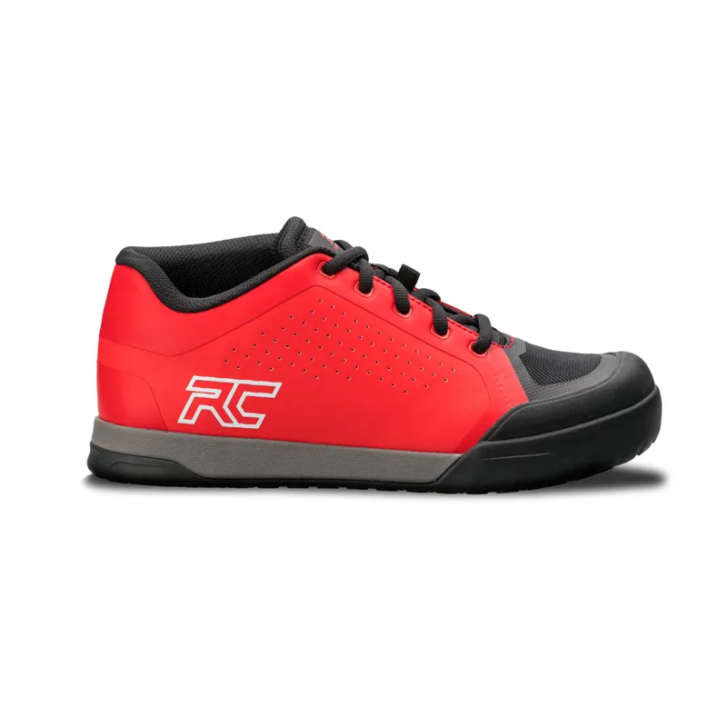 Ride Concepts Powerline MTB Shoes in Red and Black